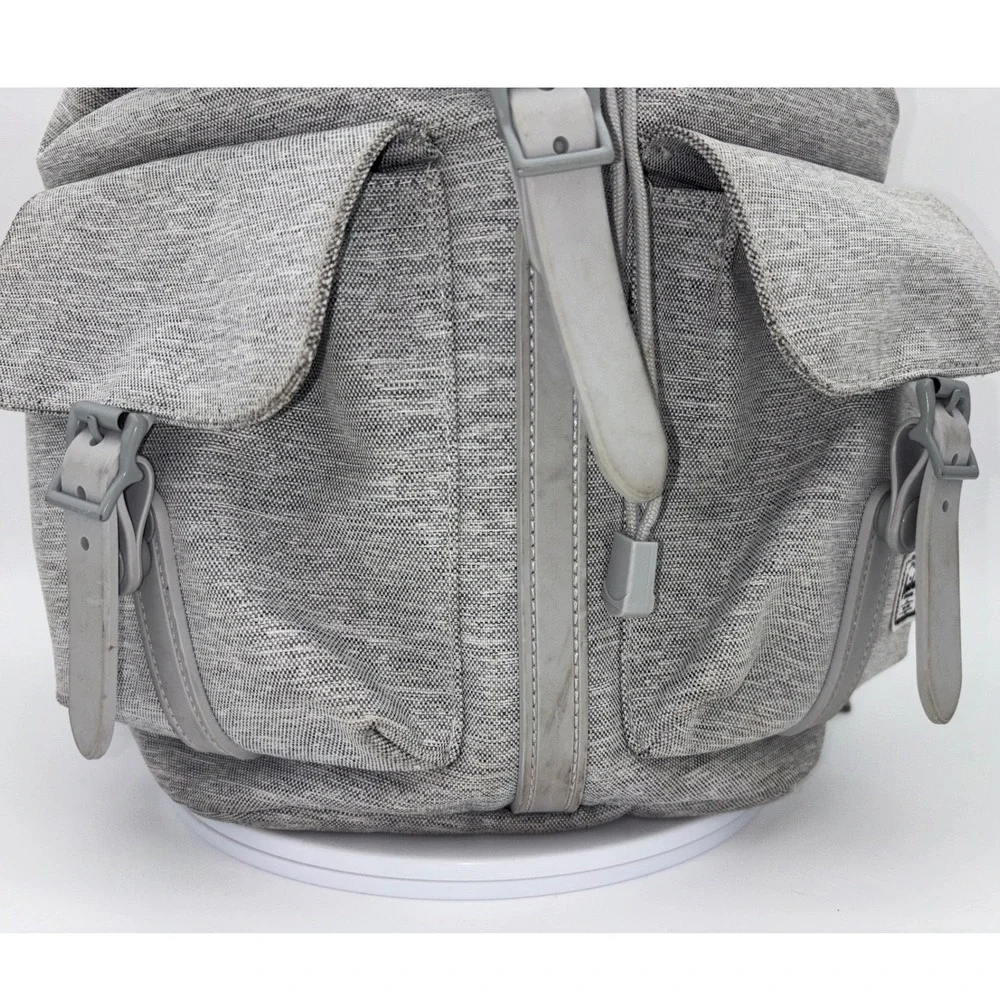 HERSCHEL‎ SUPPLY CO. Dawson Gray Backpack Diaper Bag Magnetic Lightweight Medium